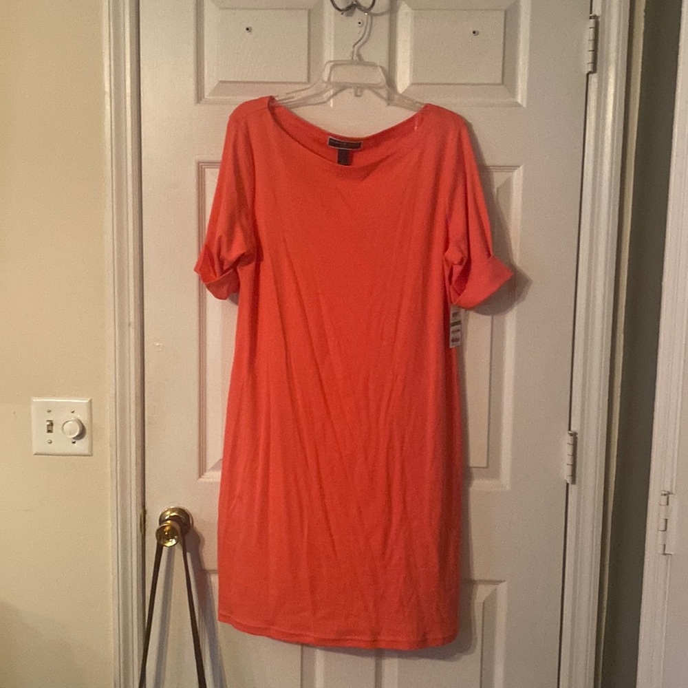 🆕Peach Karen Scott Short Dress